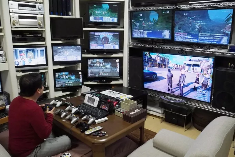 Un gamer japonais plus que passionné!