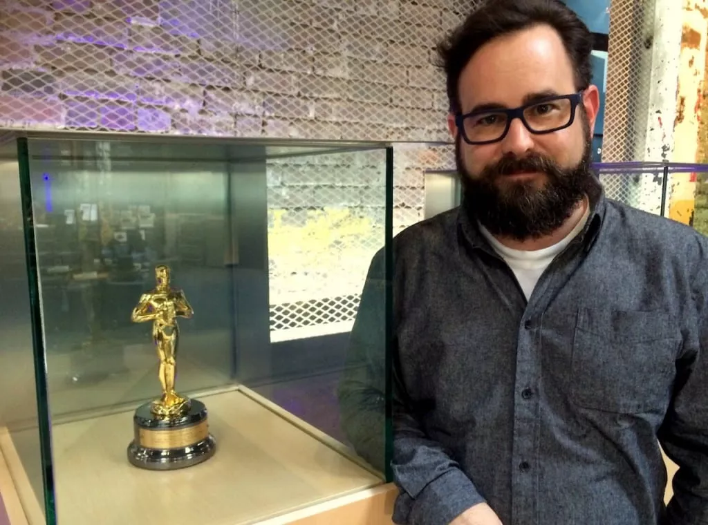 Sa firme a gagné un Oscar, il en est fier!