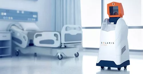 Un robot canadien qui tue les germes des hôpitaux