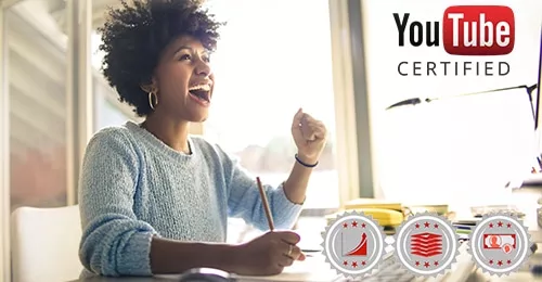 Une certification YouTube, ça existe!