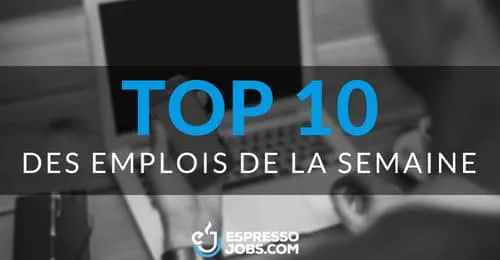 Top 10 des emplois les plus consultés