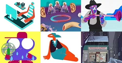 5 illustrateurs du Québec... et leurs GIF!