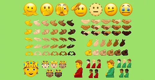 Émojis : un automne 2021 plus inclusif!