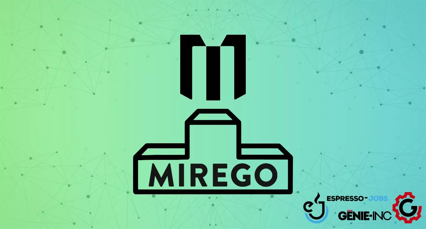 Le Prix du Meilleur employeur technologique du Québec 2022 est remporté par Mirego ! Le Prix du Meilleur employeur technologique du Québec 2022 est remporté par Mirego !