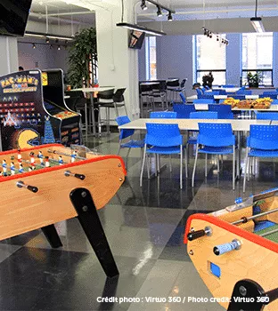 Salle de jeux chez Ludia